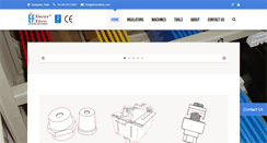Desktop Screenshot of electrofibres.com